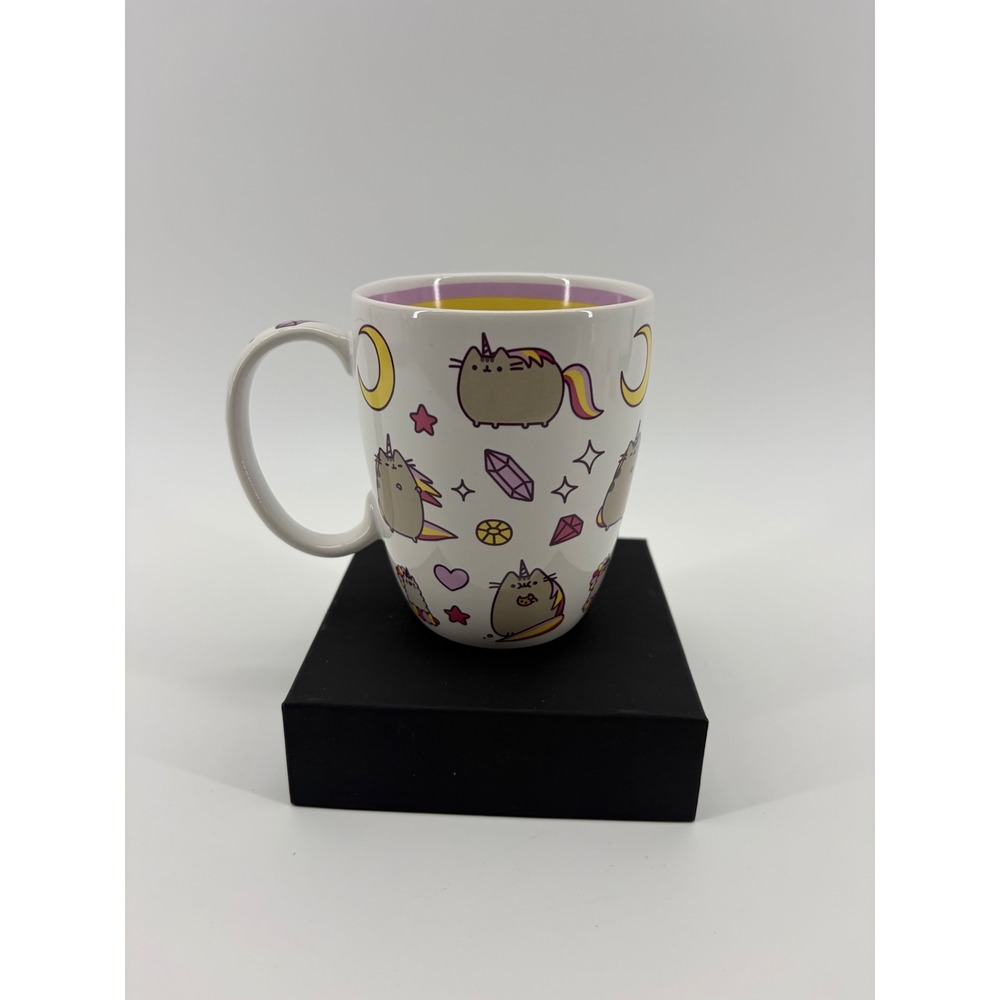 Pusheen‎ Our Name is Mud Pusheenicorn Coffee Mug Unisex OS White Rainbow Unicorn